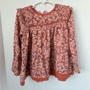 Girls MATILDA JANE Floral Blouse 6
